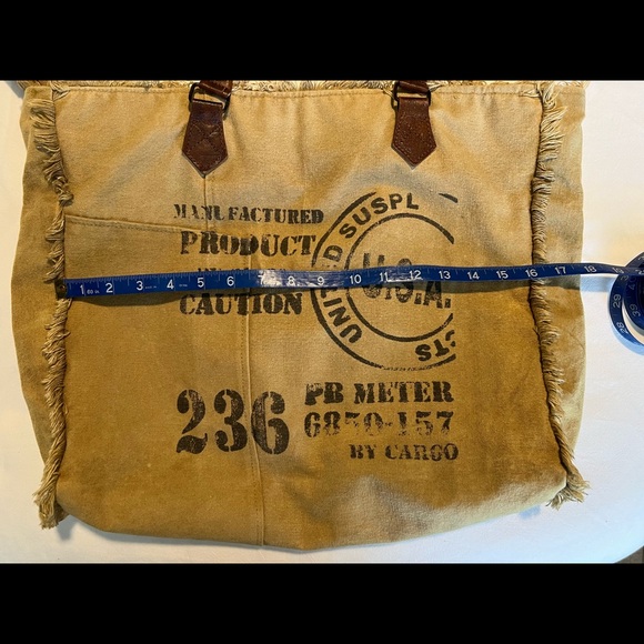 Mona B canvas bag - Picture 3 of 4